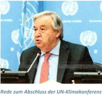 UN-Generalsekretär Guterres zur UN-Klimakonferenz